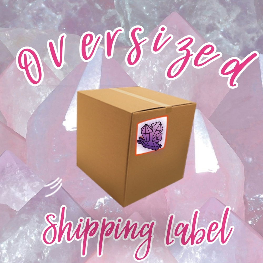 [NOBLE_ELM] Oversized shipping label (Live Show)